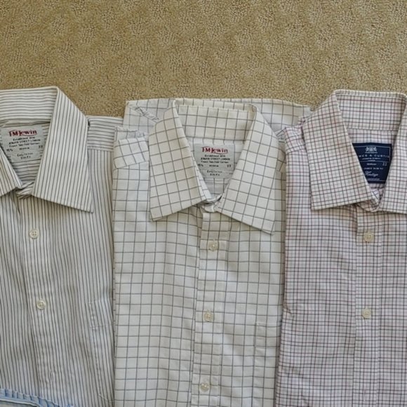 6 long sleeved collared shirts - Picture 3 of 3